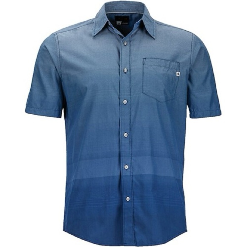Marmot Blue Ombre Button Down